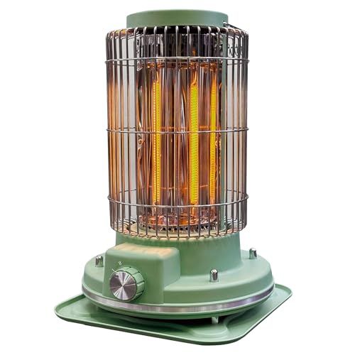 東京Deco] 電気ストーブ レトロ風 カーボン ハイパワー 700W 遠赤外線