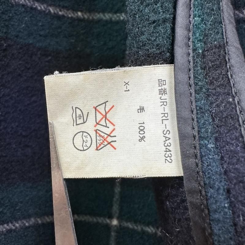 ポロラルフローレン 90s タイ製 三角タグ ブラックウォッチ チェック