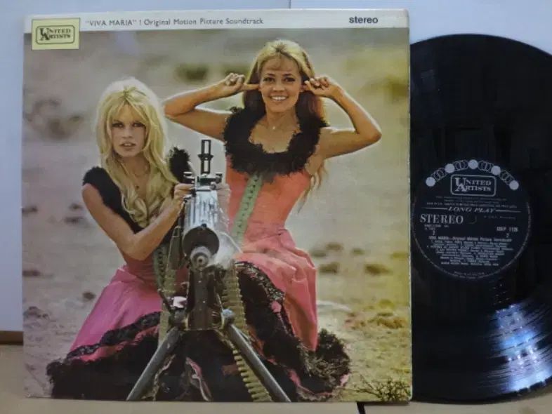 UK LP Viva Maria ー 1966 年 早い ブリジット バルドー