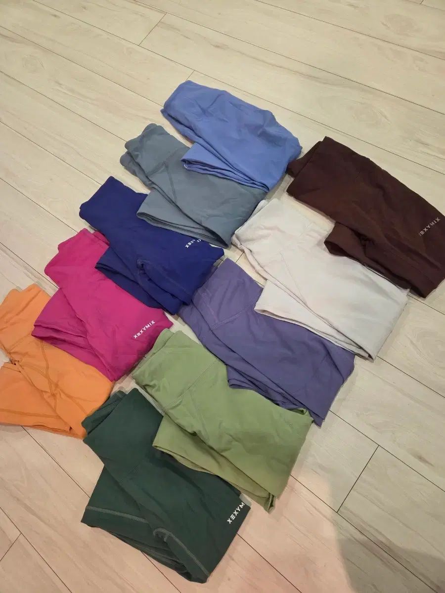 ゼクシィミックス レギンス 複数 カラー s