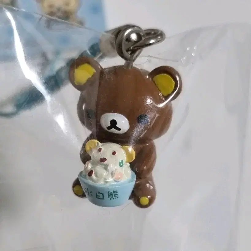 古典リラックマ箱型ストラップキーホルダーグッズデザートかき氷アイスクリーム