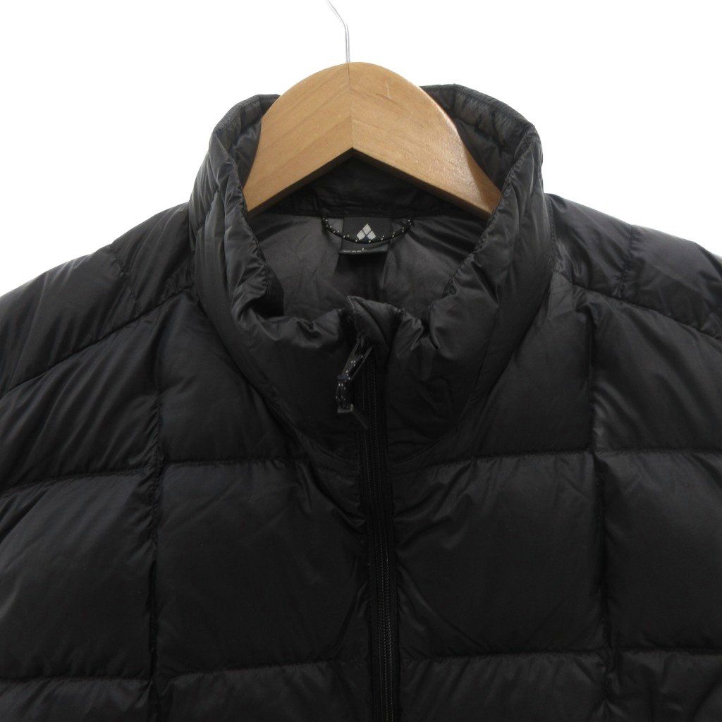 モンベル Montbell スペリオダウンベストEX800 ジップアップ ロゴ刺繍