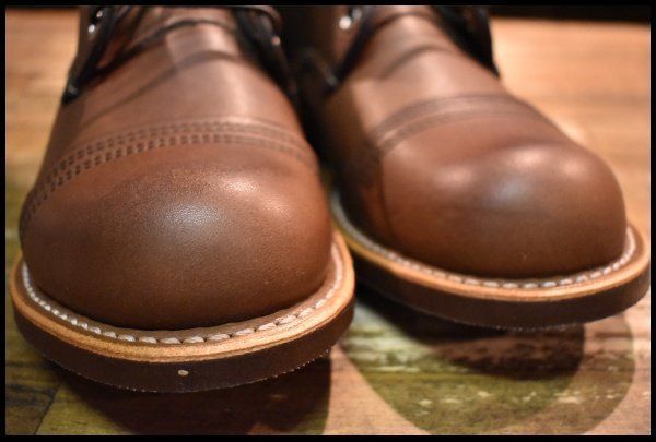  8 D ♥ 25年 レッドウィング 8111 アイアンレンジャー アンバー ハーネス キャップトゥ ブラウン ブーツ redwing FI 251 ワークブーツ ブーツ 革靴