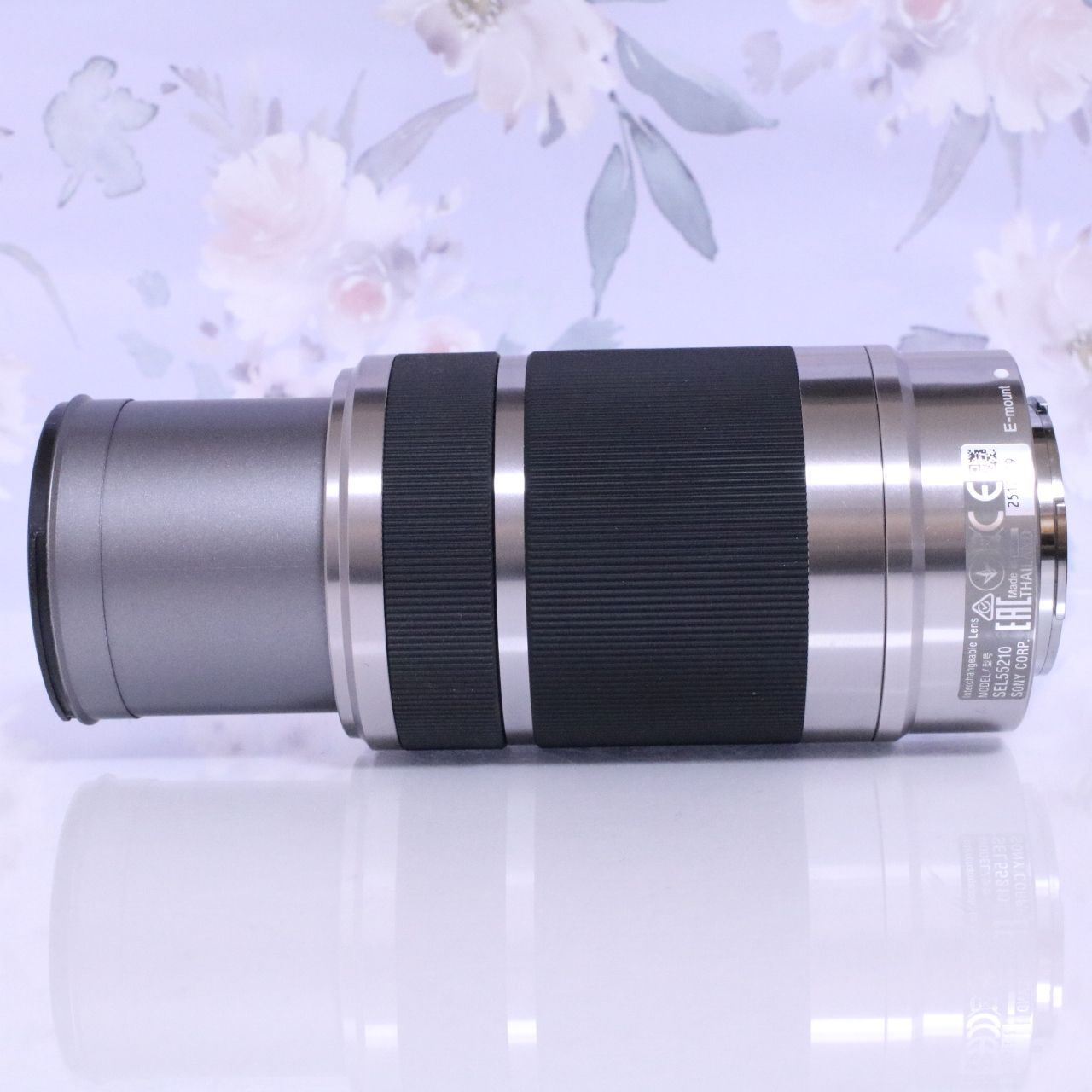 Sony SEL55210 ズームレンズ Eマウント 望遠レンズ シルバー SONY（ソニー） E 55-210mm F4.5-6.3 OSS SEL55210 シルバー 望遠