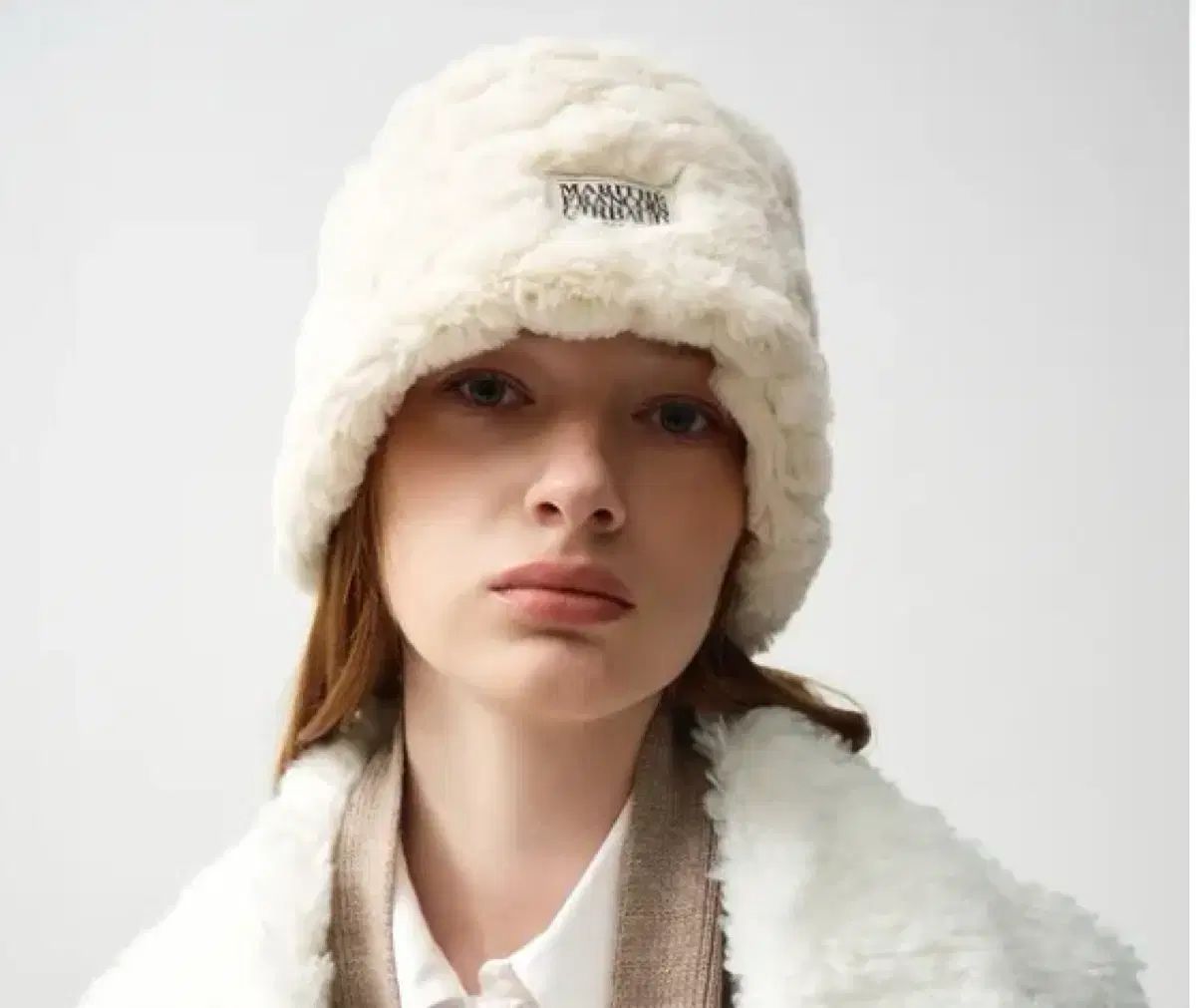マリテ フランソワ ジルボー ファー バケットハット ニット帽