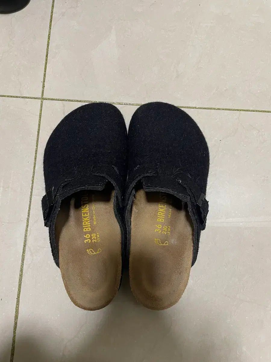 ビルケンシュトック ボストン フェルト ブラック 230