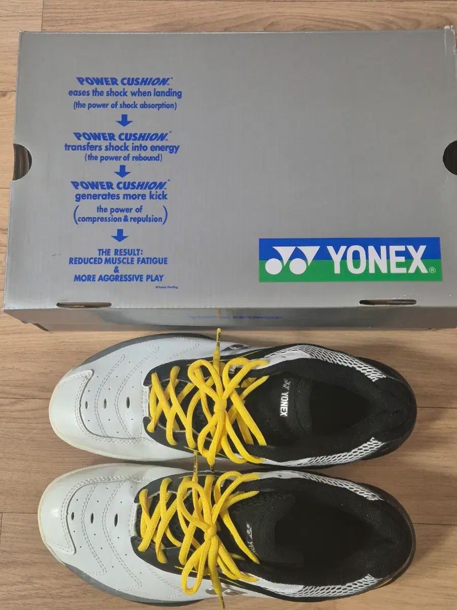 YONEX ヨネックス SHB 65 EX バドミントンシューズ 卓球シューズ ブラック 黄色