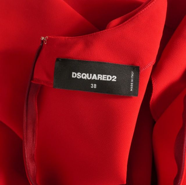 ディースクエアード DSQUARED2 23AW 24/7 Shift Dress レース切替