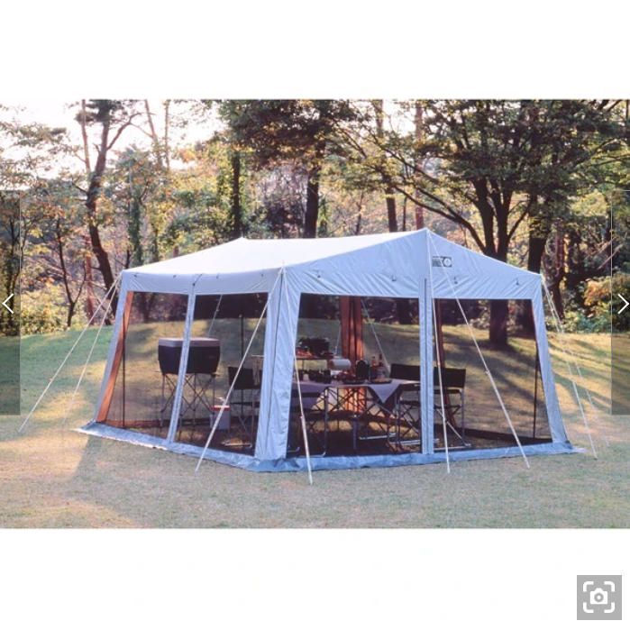 大型 CAPTAIN STAG キャプテンスタッグ ラニー メッシュ タープ テント アウトドア キャンプ シェルター パルマート