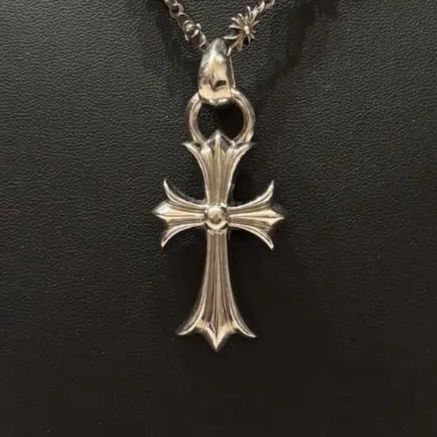クロムハーツ Chrome hearts CHクロス Wベイル ペンダントトップ