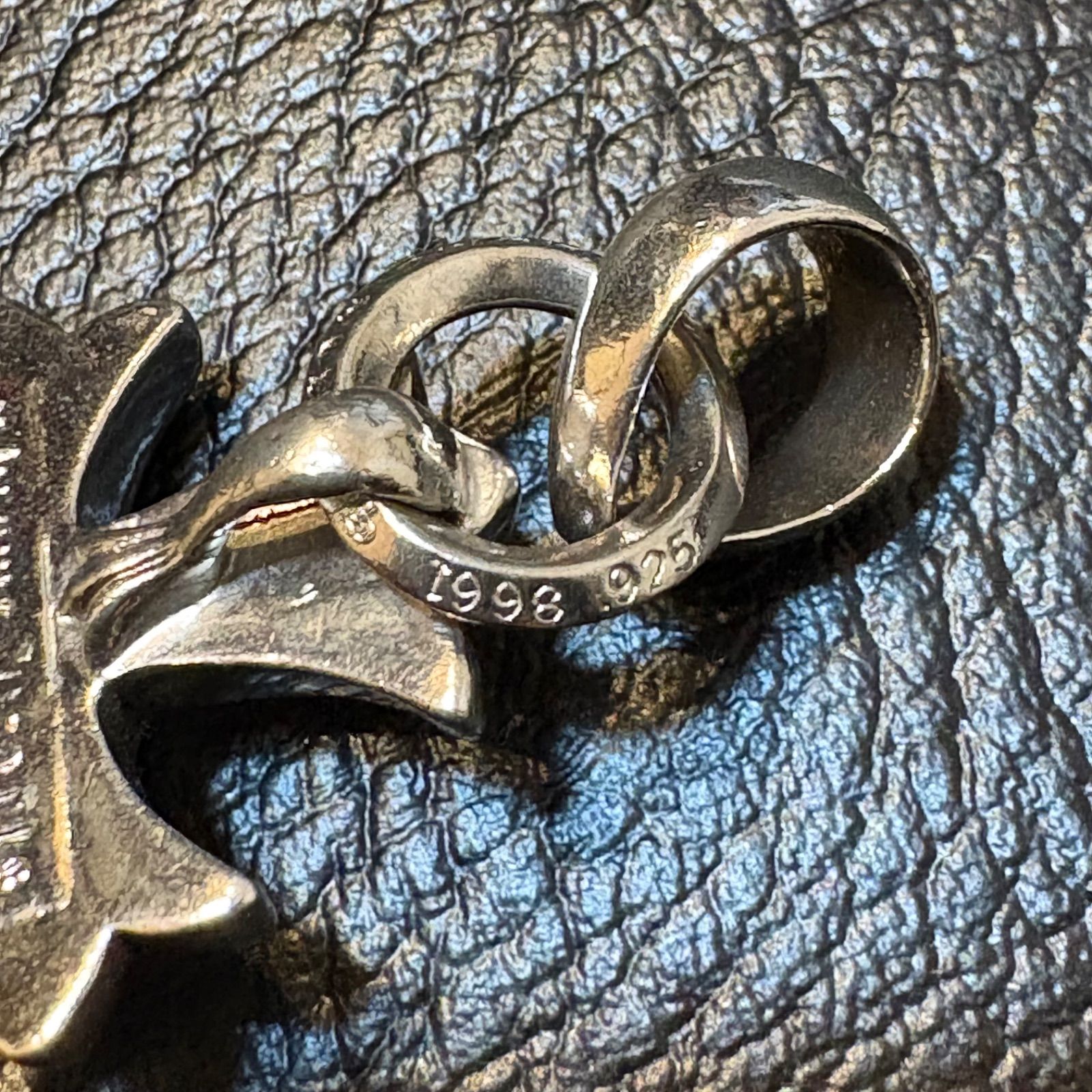  クロムハーツ Chrome hearts CHクロス Wベイル ペンダントトップ シルバー925 21 7 g ネックレス アクセサリー