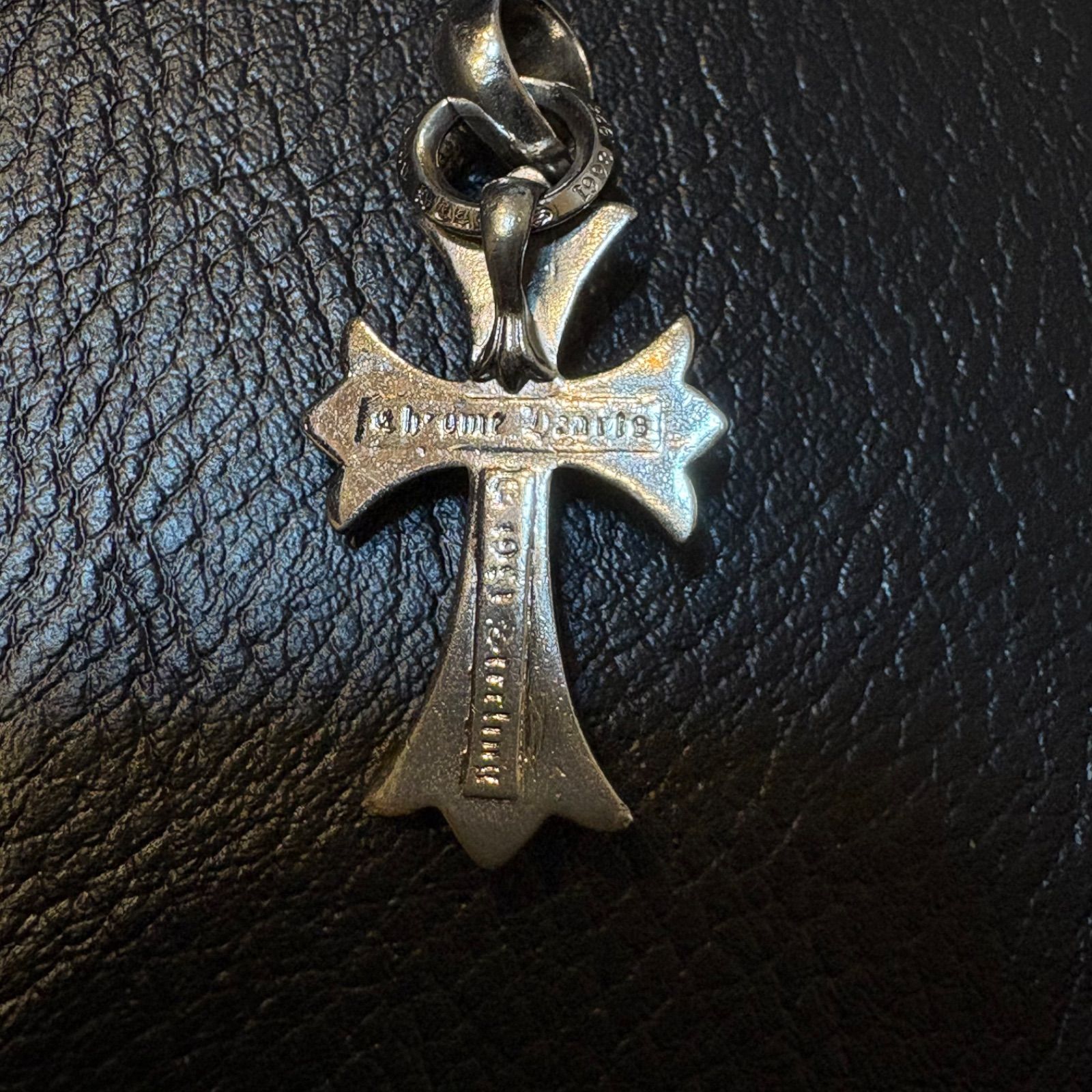 クロムハーツ Chrome hearts CHクロス Wベイル ペンダントトップ シルバー925 21 7 g