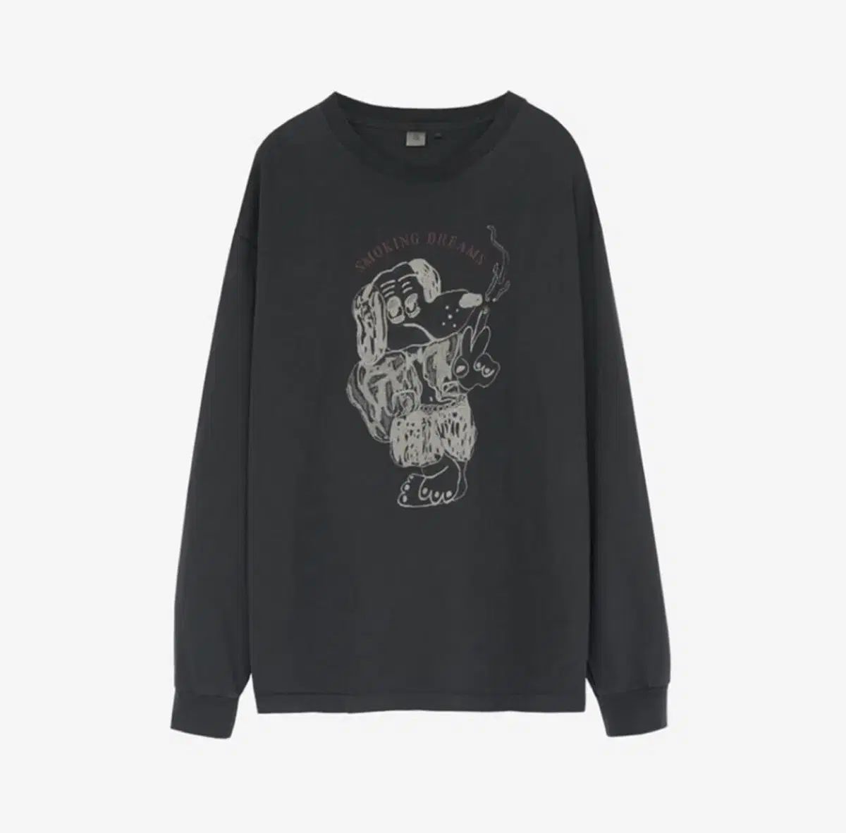 3 POLYTERU Hank ロングスリーブ ブルーデッグ パープル チャコール