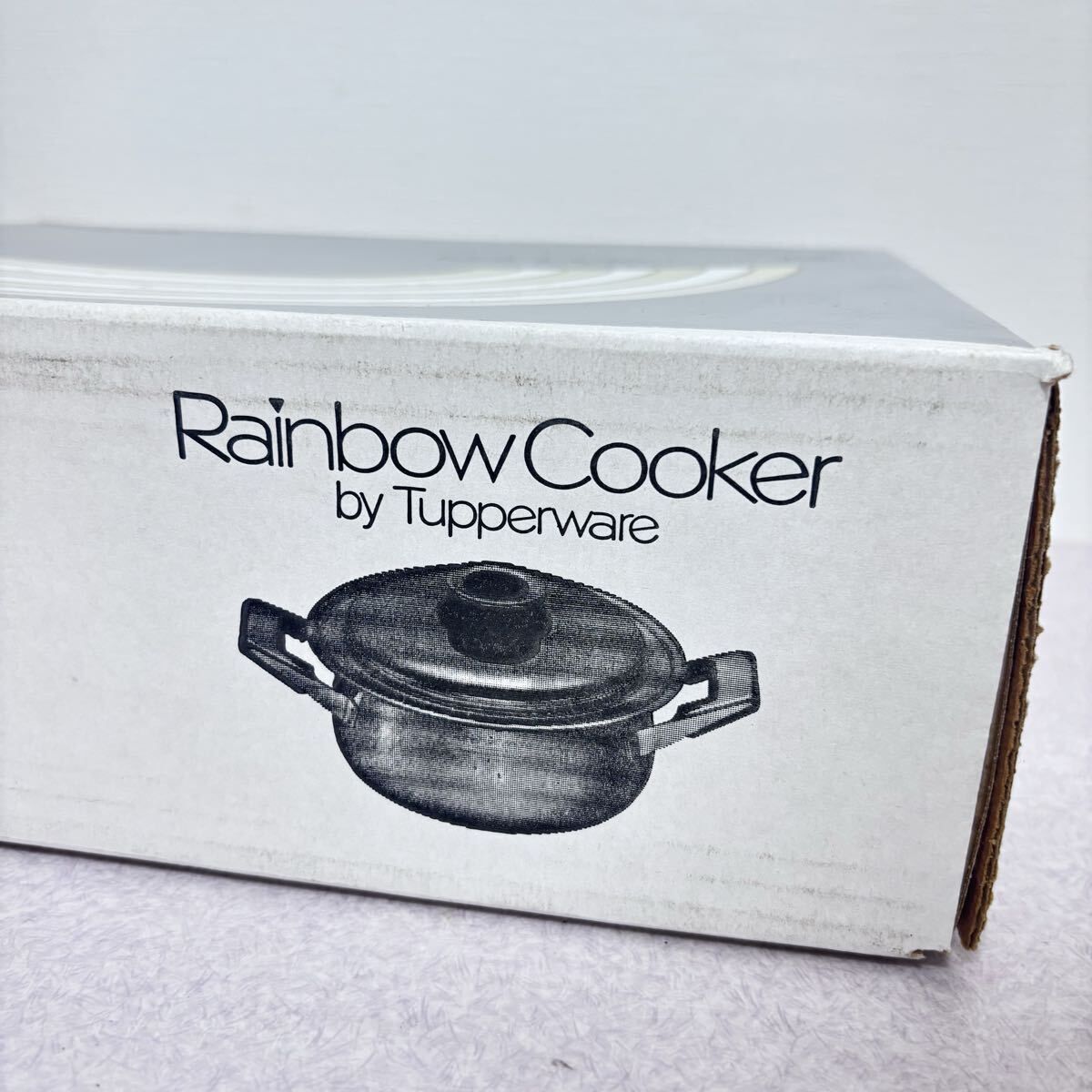 ◼️新品◼️レインボークッカー19cm深鍋 □ レインボークッカー 19cm深鍋 Rainbow Cooker タッパーウェア 両手