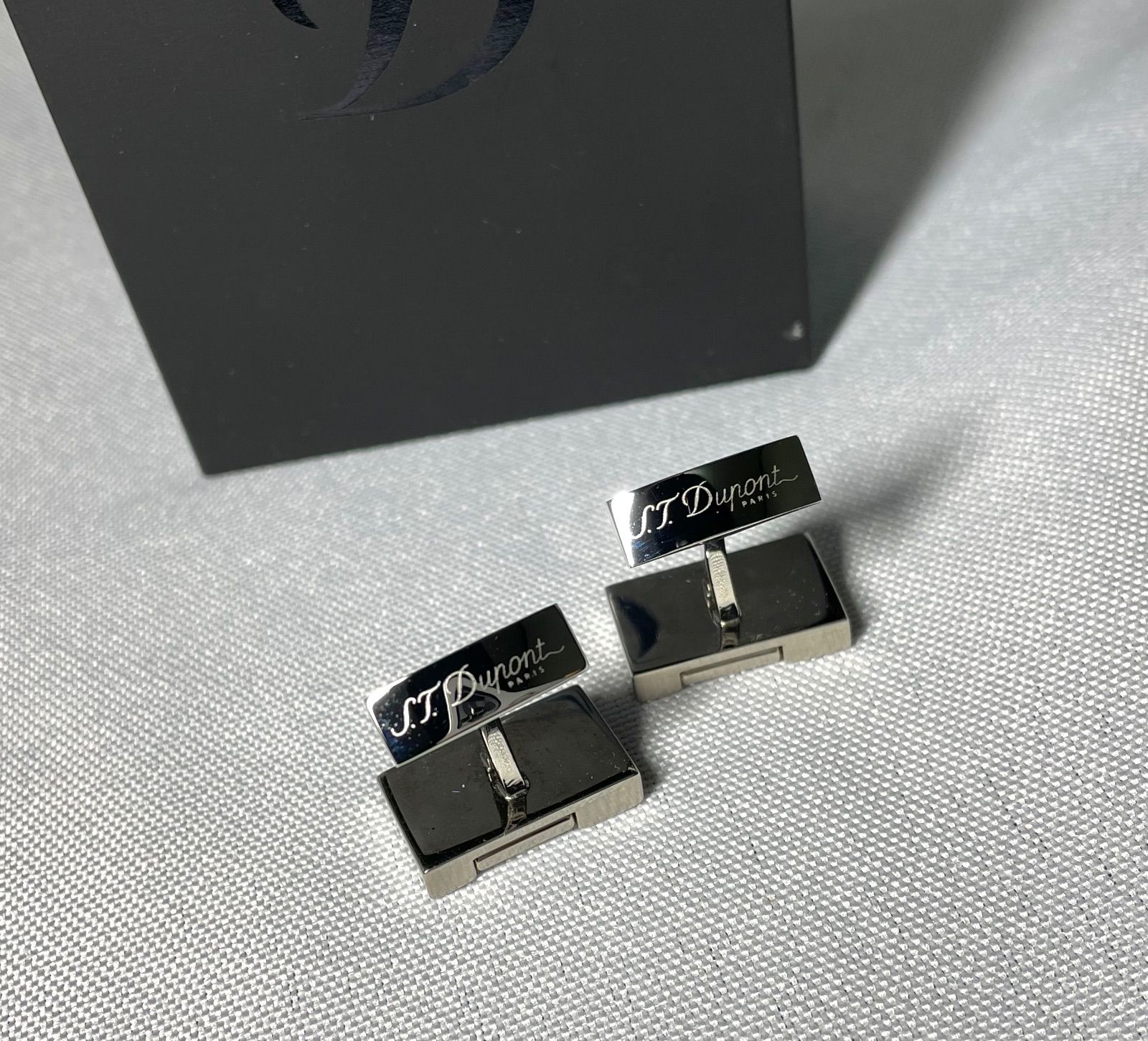 美品 希少 S.T.Dupont デュポン ライターデザイン カフス カフリンクス