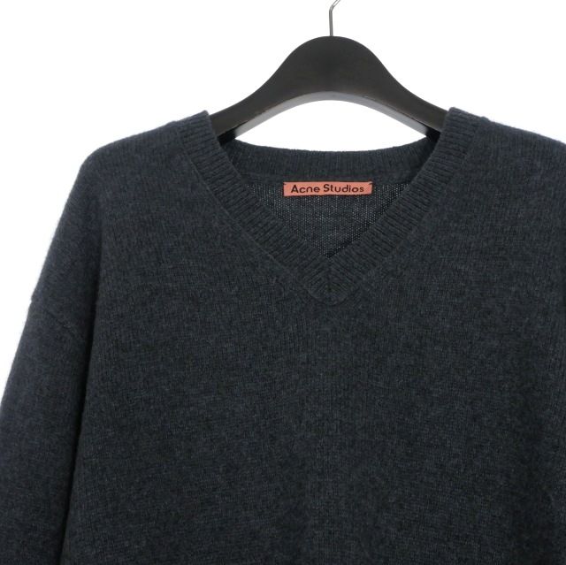 アクネ ストゥディオズ Acne Studios オーバーサイズ Vネック カシミヤ 