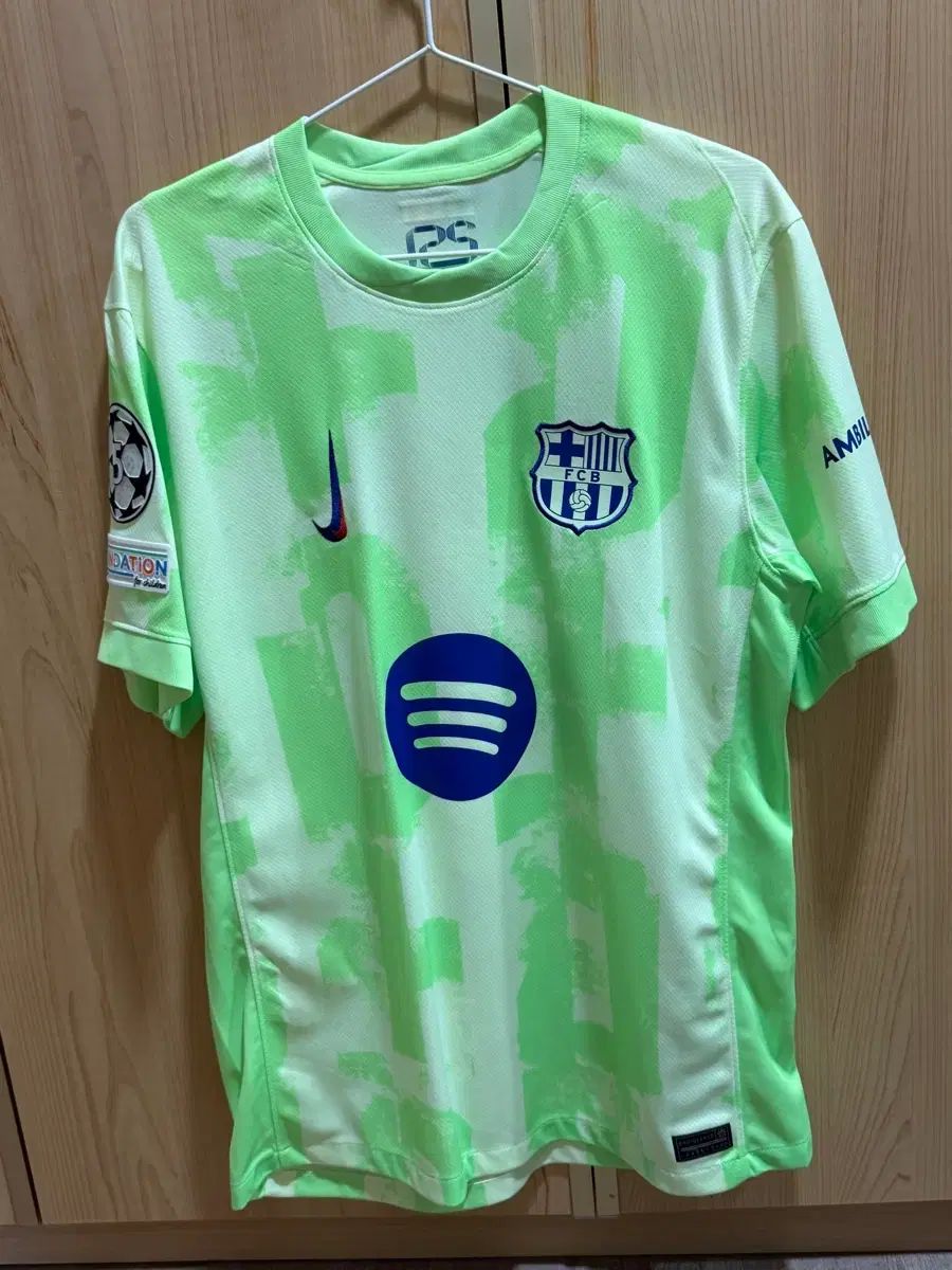 バルセロナ 24 25 サード Mサイズ ガビ チャンピオンズリーグ フルマーキング