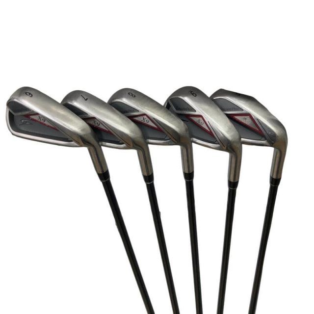 つるや GOLDEN PRIX X9 6S アイアンセット IR Motore Speeder For X9