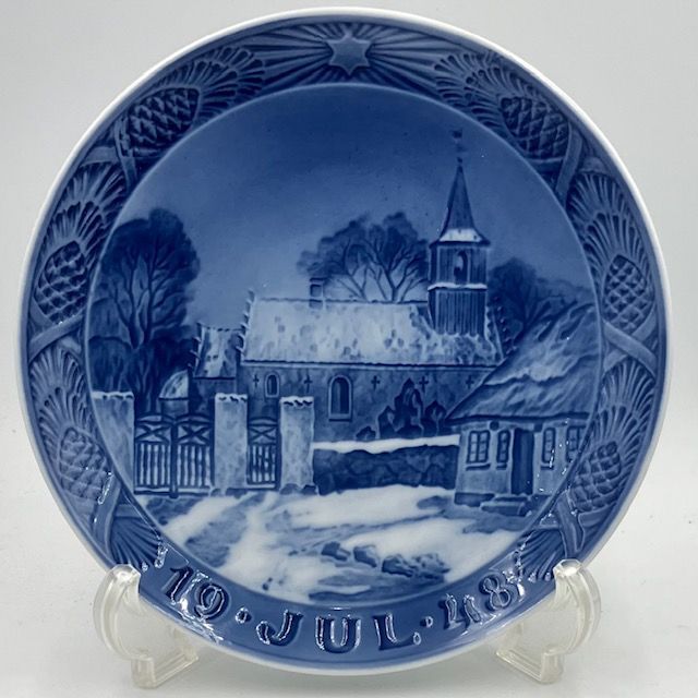 ロイヤルコペンハーゲン イヤープレート 1948年「Noddebo Church at