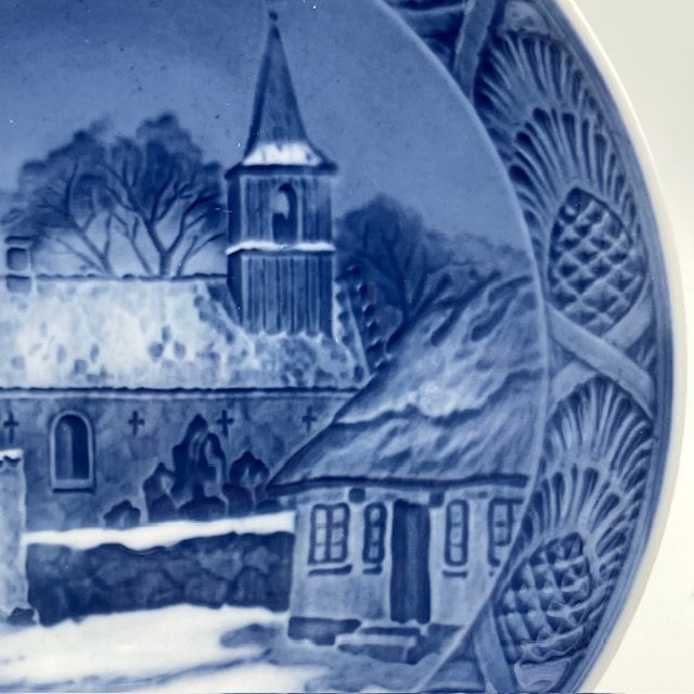 ロイヤルコペンハーゲン イヤープレート 1948年「Noddebo Church at