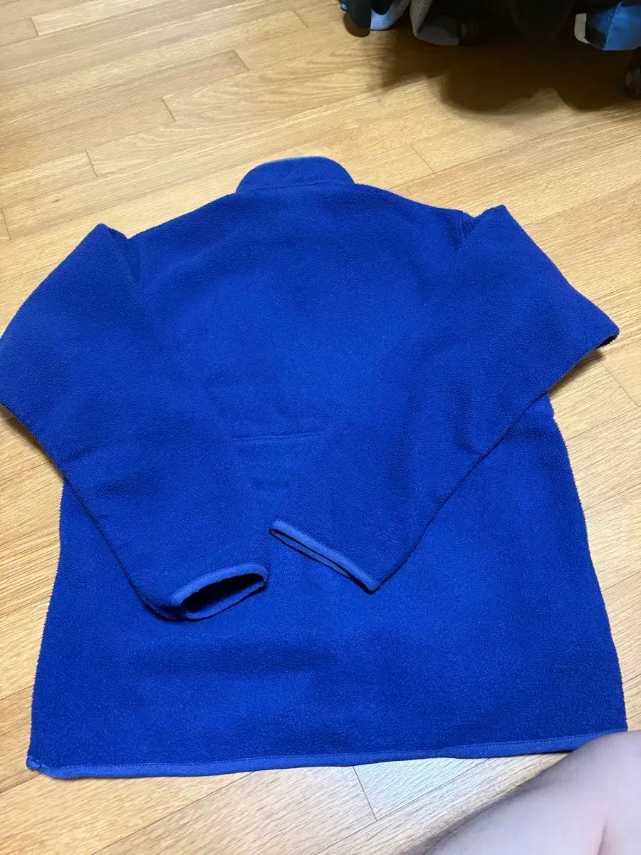 M パタゴニア ヴィンテージ Synchilla シンチラ 麻 マスファリアル ネイビー