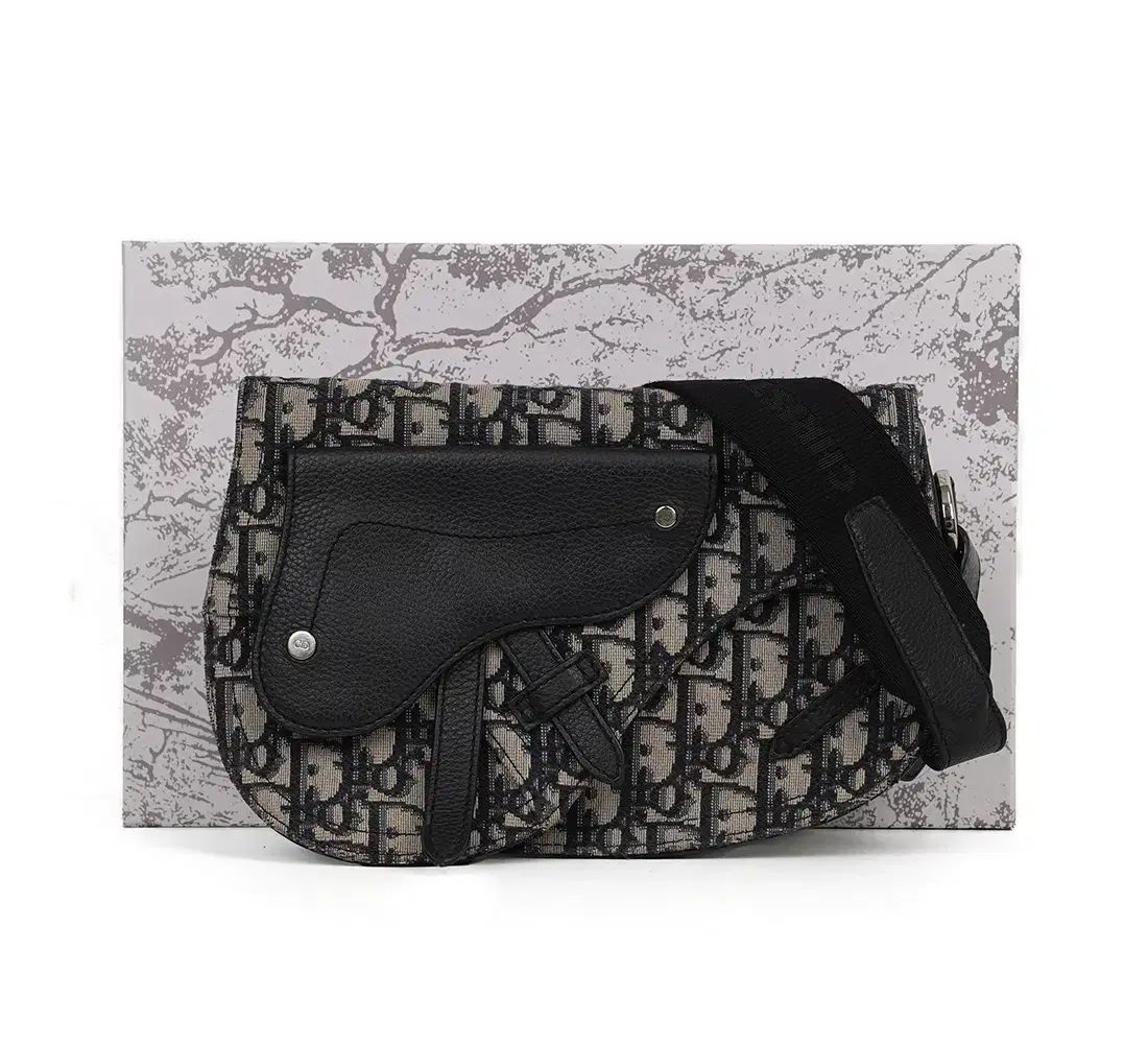 ブランド ディオール オブリーク ポーチ サドルバッグ