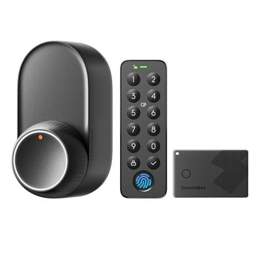 セット買い SwitchBot スマートロックUltra 指紋認証セット スマートトラッカーカード スイッチボット 鍵 スマートキー オートロック ドアロック 玄関 m