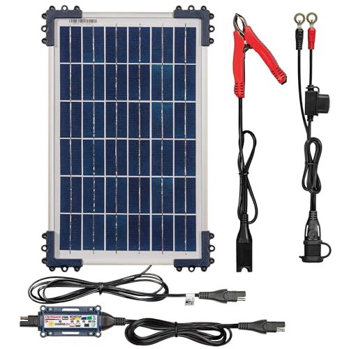 Optimate Solar Duo 10 W TM 522 D 1 6ステップ 12 V 8 0 83 A 耐候性ソーラーバッテリー節約充電器 メンテナー m