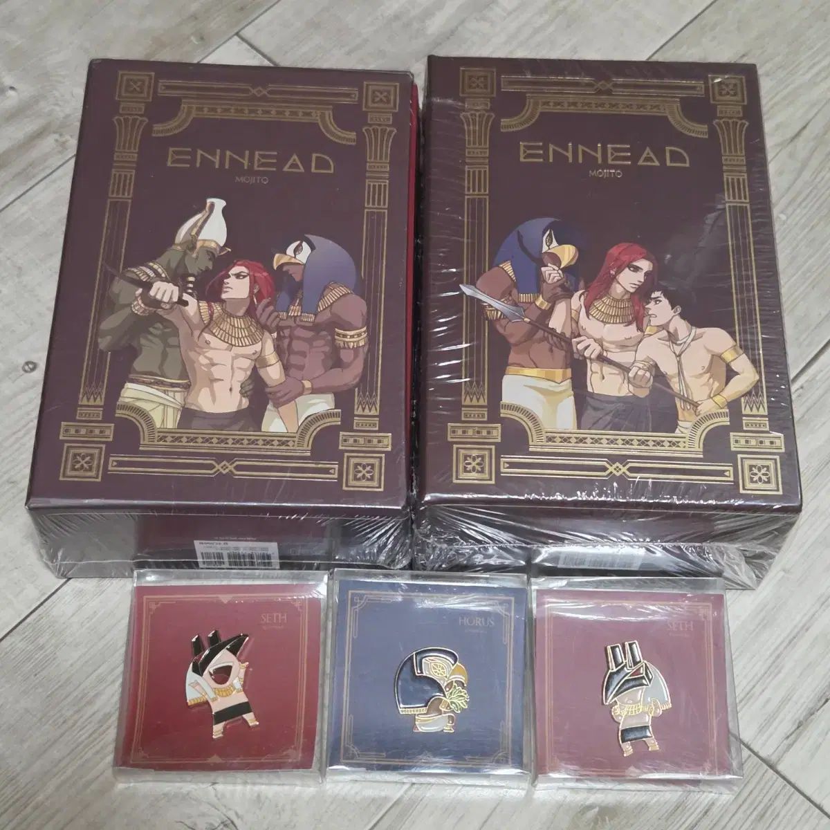 まとめ売り ENNEAD エンネアド ボックス セット バッジ