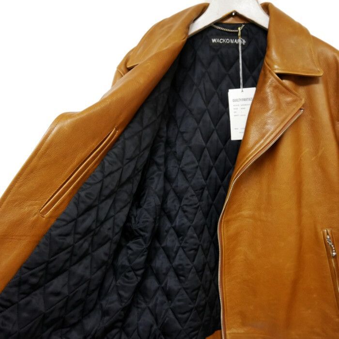 WACKO MARIA ワコマリア 国内正規 24AW LEATHER DOUBLE RIDERS JACKET