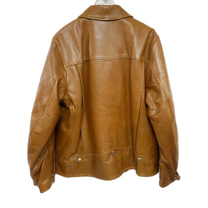 WACKO MARIA ワコマリア 国内正規 24AW LEATHER DOUBLE RIDERS JACKET