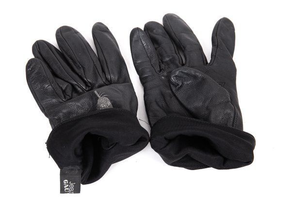 ジャンポールゴルチエJean Paul GAULTIER フェザープリントレザー