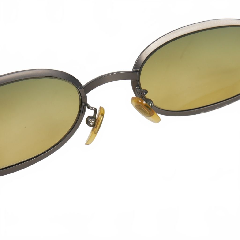  フェンディ FENDI サングラス カラーレンズ メタルフレーム ガンメタル イエロー SL 7217 サングラス 小物