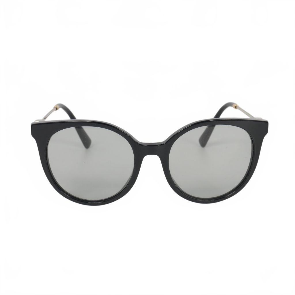 ヴァレンティノ ヴァレンチノ ロックスタッズ サングラス アイウェア ボストン ウェリントン メタルテンプル 黒 ブラック グレーレンズ 53 19 140 VA 4069