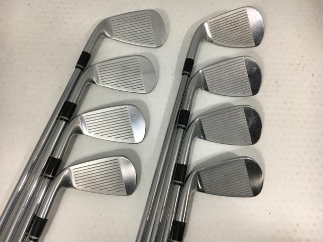 返品OK 【中古ゴルフクラブ】(8本セット)プロギア GN502 銀 フォージド