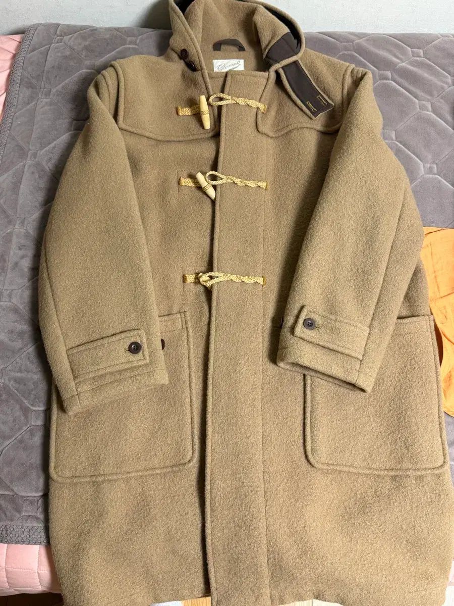 XL グローバーオール モンティ フード ダッフルコート キャメル