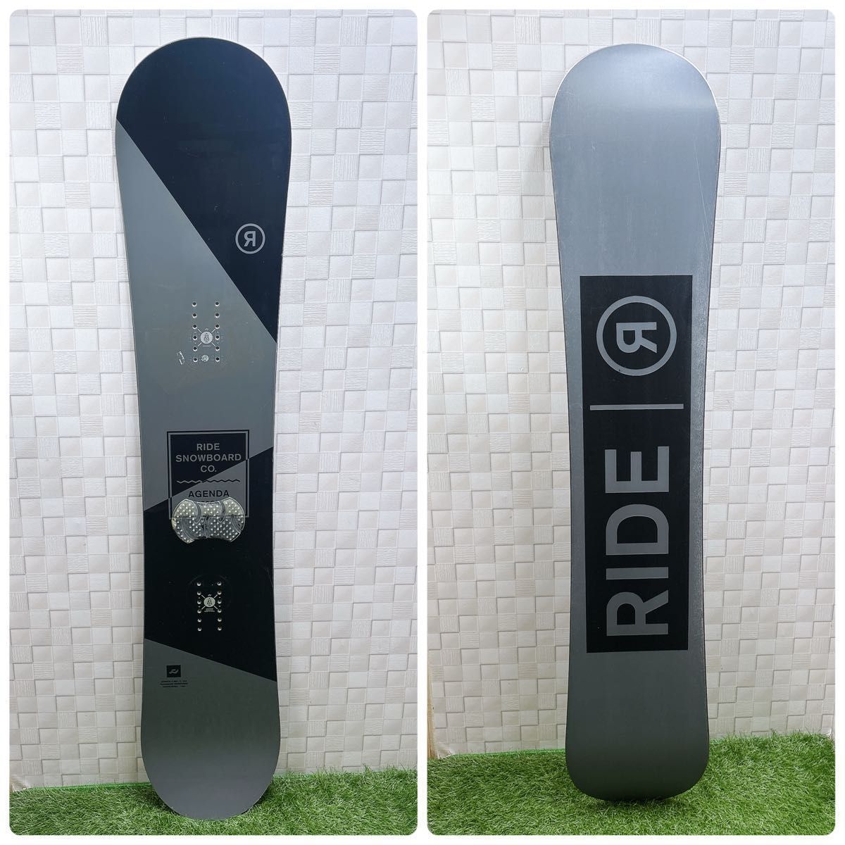 メンズ スノーボード 3点セット ライド アジェンダ RIDE AGENDA 152cm
