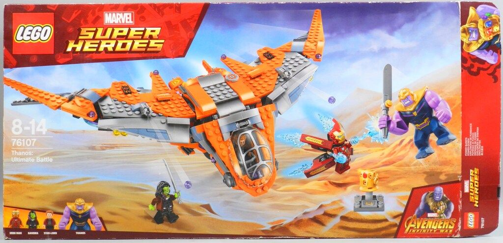 LEGO MARVEL SUPER HEROES THANOS BATTLE 76107