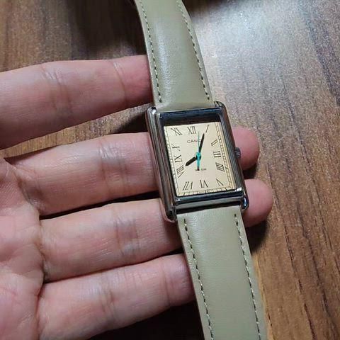 A級 CASIO カシオ タンク B 145 フルセット 金属ベルト 時計 メンズ