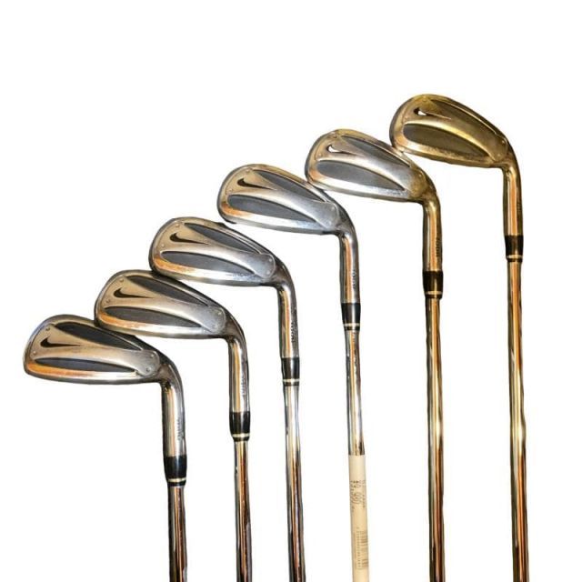 中古】 ナイキ SLINGSHOT TOUR 6S アイアンセット IR Dynamic Gold SL