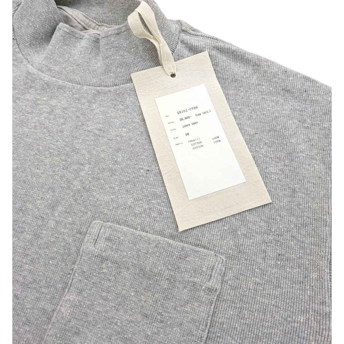 未使用品 25SS OLD JOE＆CO. オールドジョー 251OJ-CT09 MOCK-NECK NEP
