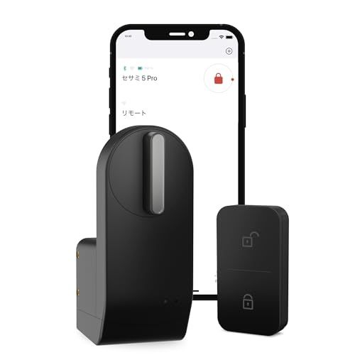 迅速に発送 最上位モデル キャンディハウス CANDY HOUSE スマートロック SESAME 5 Pro Remote 100万回でも壊れないブラシレスモーター搭載 静音 玄関 オートロック 鍵 スマホで操作 Alexa Google Home