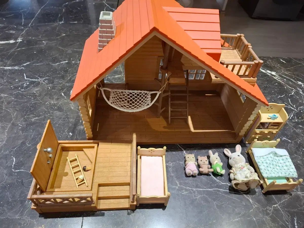 シルバニアファミリー 海が見える丸太の家