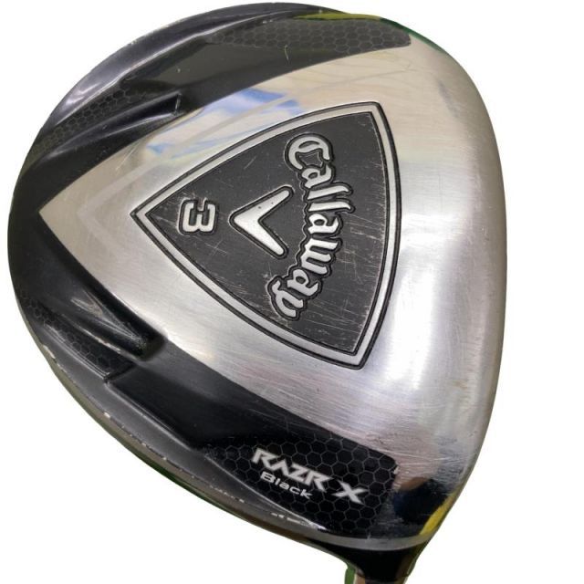中古】 キャロウェイ RAZR X Black 3W フェアウェイウッド FW RAZR X