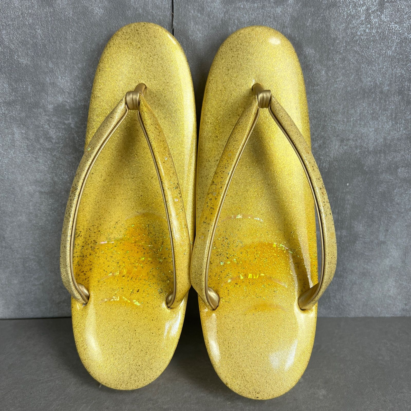 フォローで割引 ゴールド系 エナメル 合皮 レザー レディース草履 バッグ セット 女性 和装 和服 礼装 成人式 振袖 卒業式 入学式 冠婚葬祭 式典 結婚式 靴 鞄 ハンドバッグ ポーチ 04