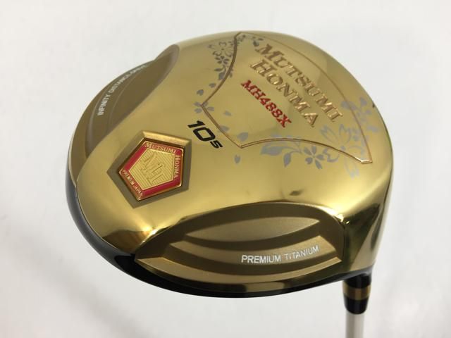 【中古ゴルフクラブ】MUTSUMI HONMA(本間 睦) MUTSUMI HONMA(本間 睦) MH488F フェアウェイ (高反発) オリジナルカーボン 5W【14日間返品OK】 返品OK 【中古ゴルフクラブ】【超美品】MUTSUMI HONMA(本間 睦