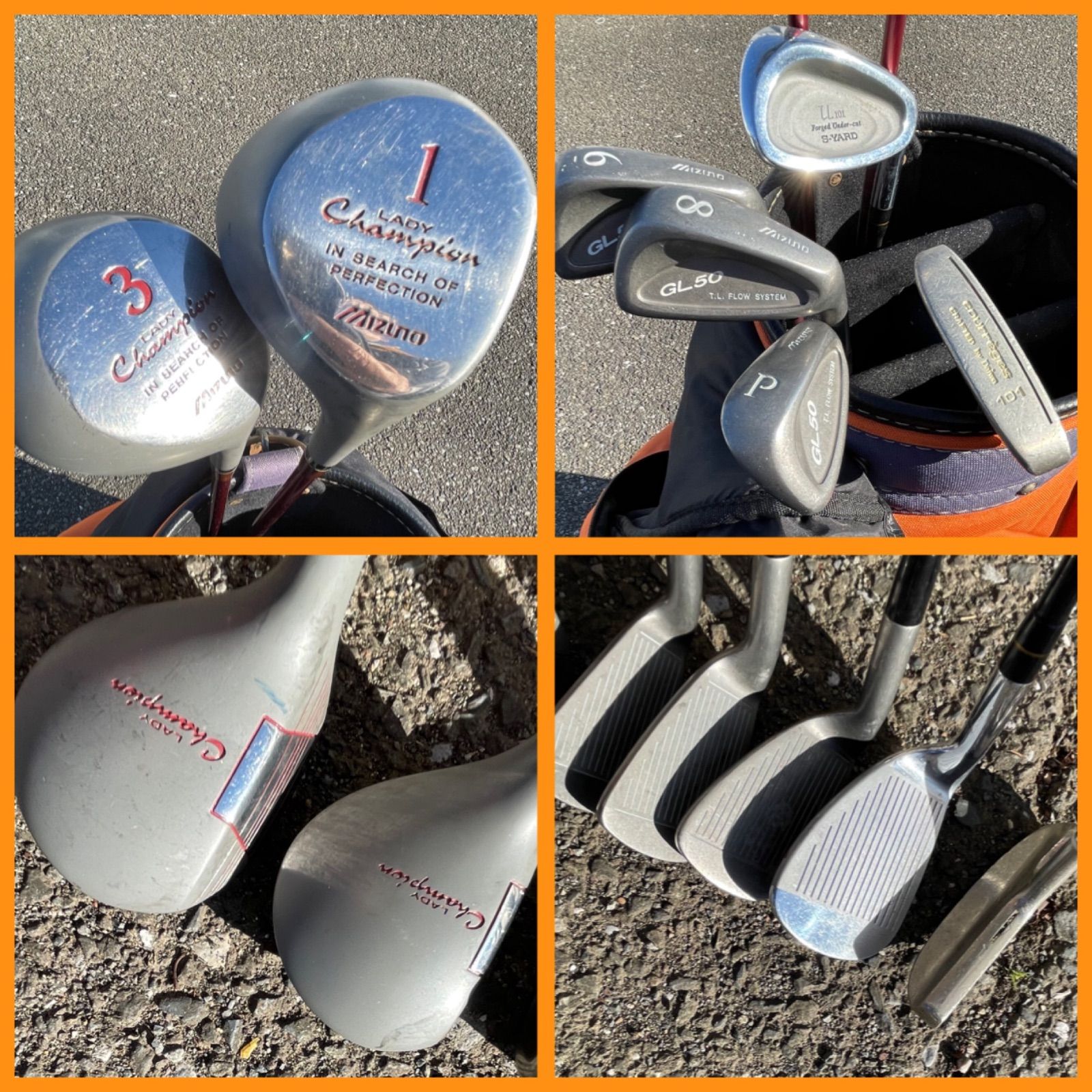 ゴルフクラブセット　レディース　ミズノ・マルマン レディース 格安 Maruman マルマン MIZUNO ミズノ ゴルフ クラブ