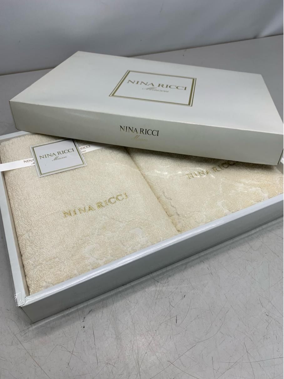 未使用 タオルギフト ニナリッチ NINA RICCI フェイスタオルセット