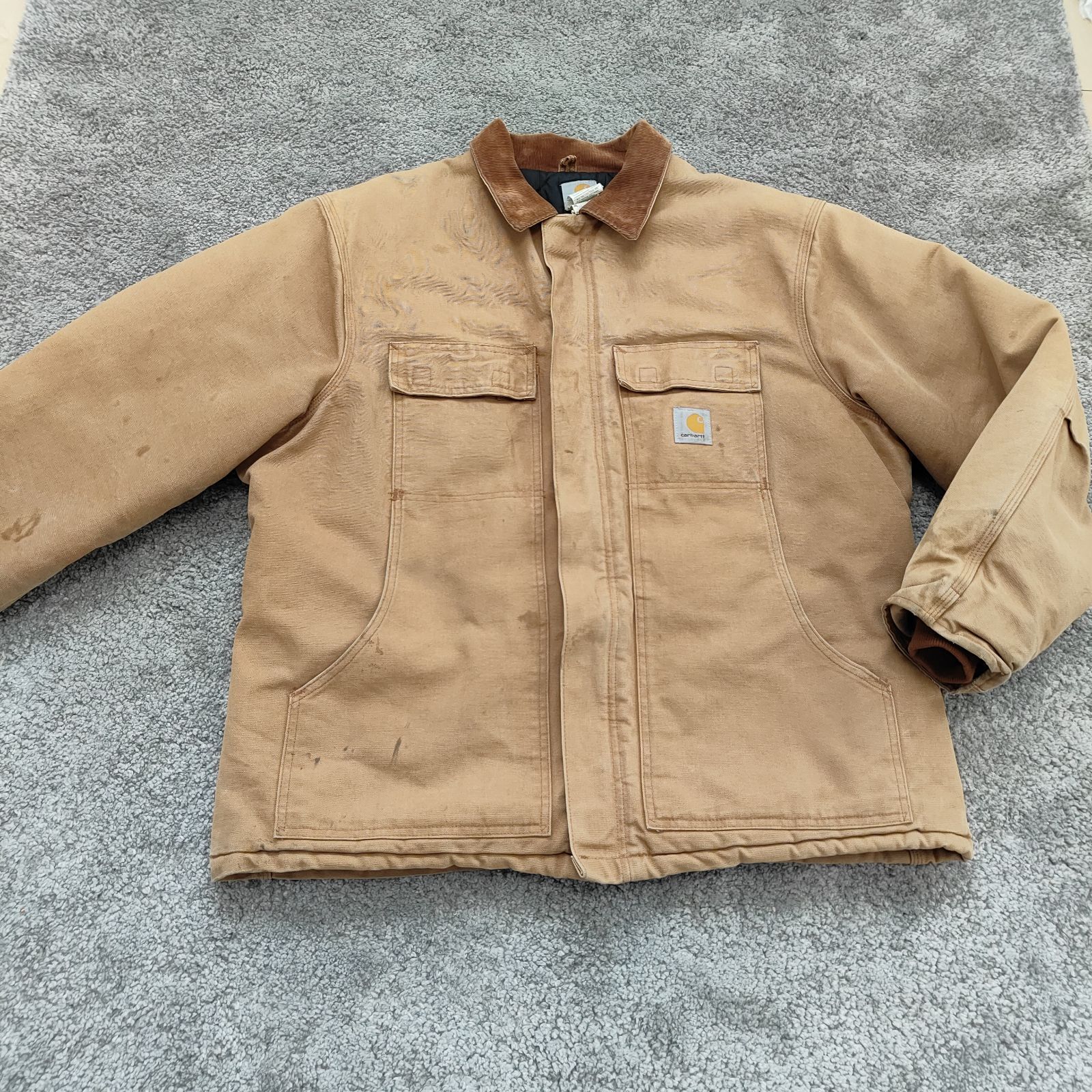 carhartt ベージュ ジャンパー Lサイズ Carhartt カーハート 【サイズ】 48 Regular トラディショナル