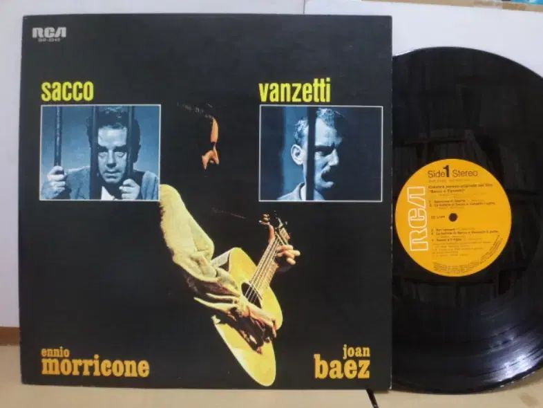 日本 LP Ennio Morricone サコワ バンジェッティ 1974 年 早い